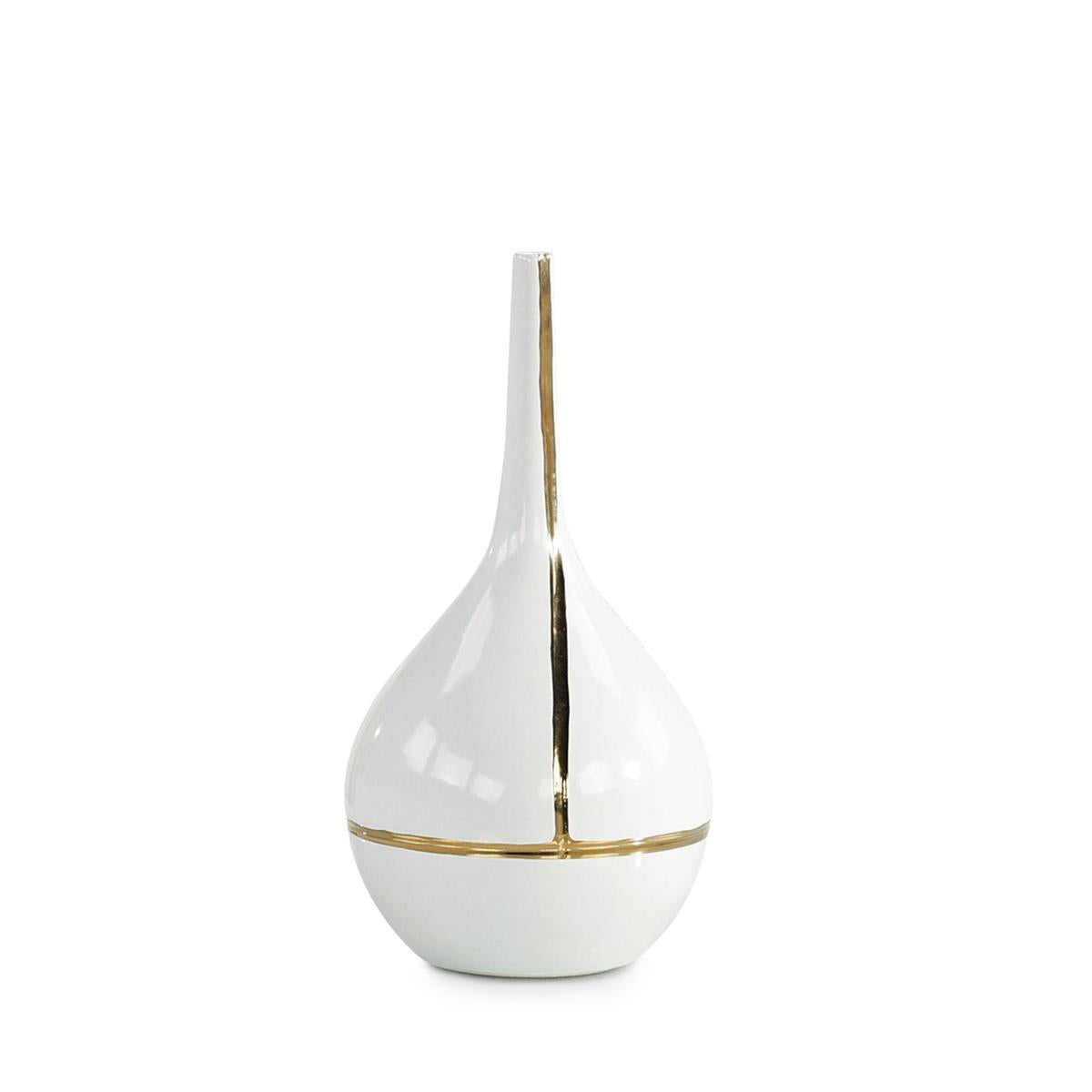 Golden Stripe Vase, Small – Art by John Richard | Sutter & Vale