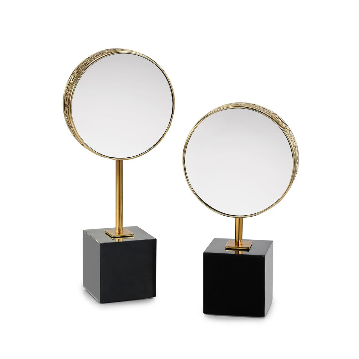 Hellenic Mirror Sculptures, Set of 2 by John Richard | Sutter & Vale
