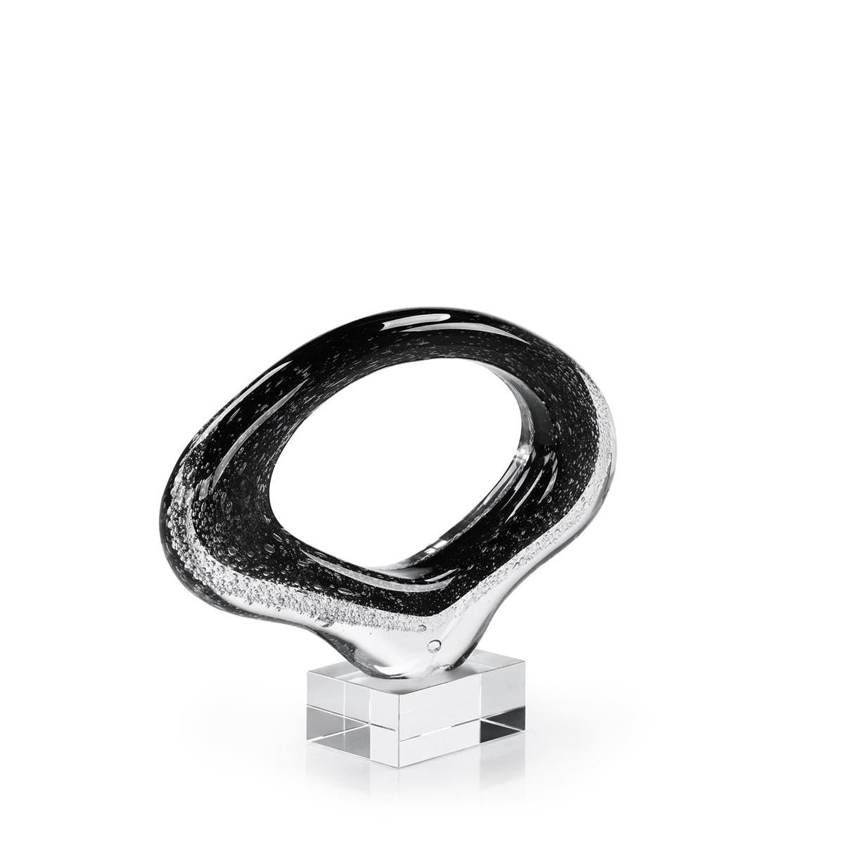 Loop Sculpture, Small Black – Art by John Richard | Sutter & Vale