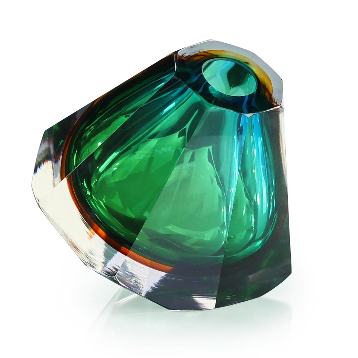Verdant Prism Sculpture, Large by John Richard | Sutter & Vale