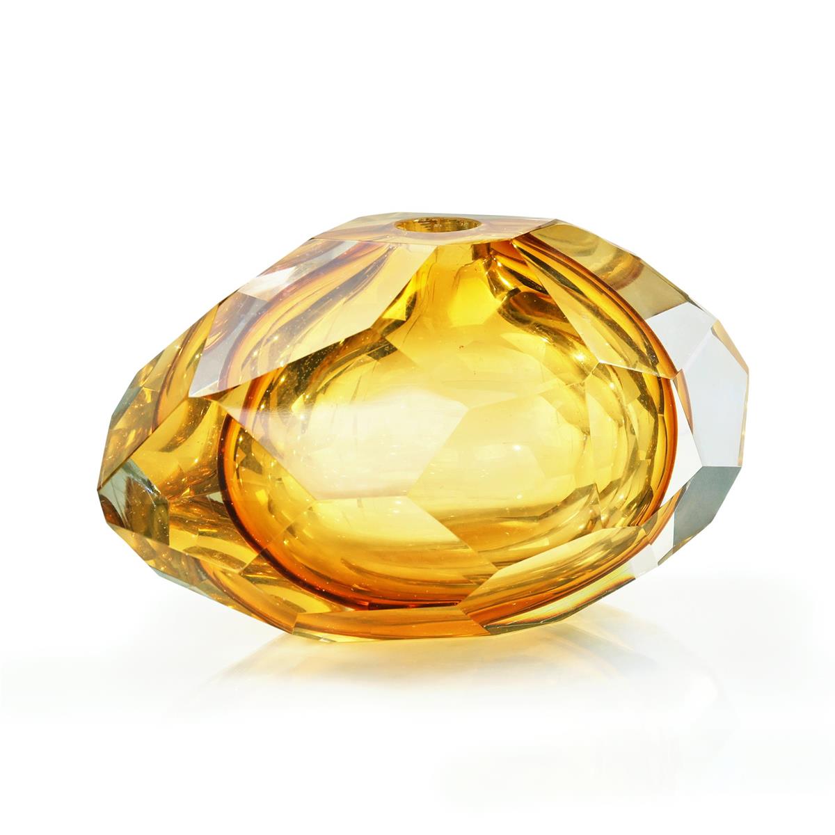 Amber Crystal Sculpture by John Richard | Sutter & Vale