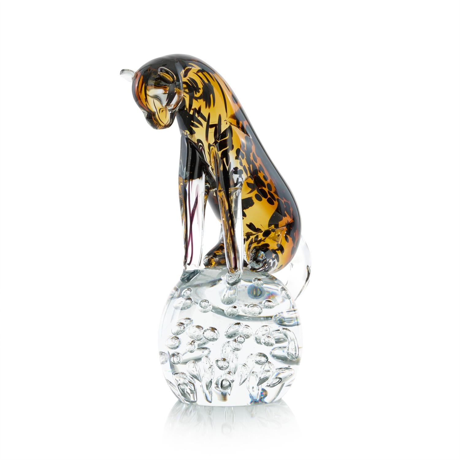 Abstract Cheetah Sculpture