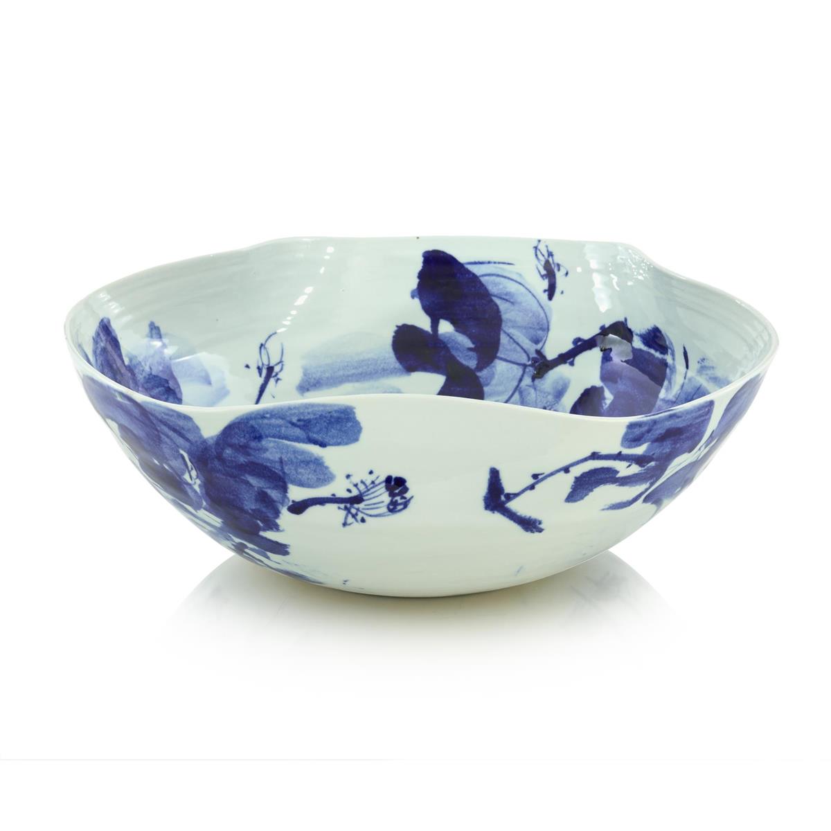 Blue Haven Bowl, Large – Art by John Richard | Sutter & Vale