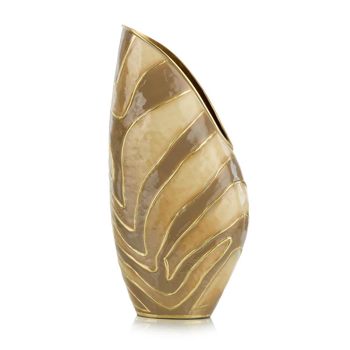 Origo Vase, Large Brown – Art by John Richard | Sutter & Vale