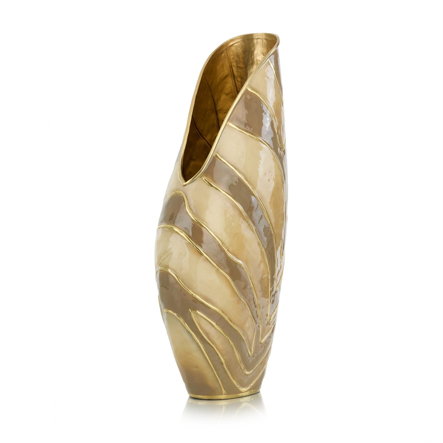 Origo Vase, Large Brown