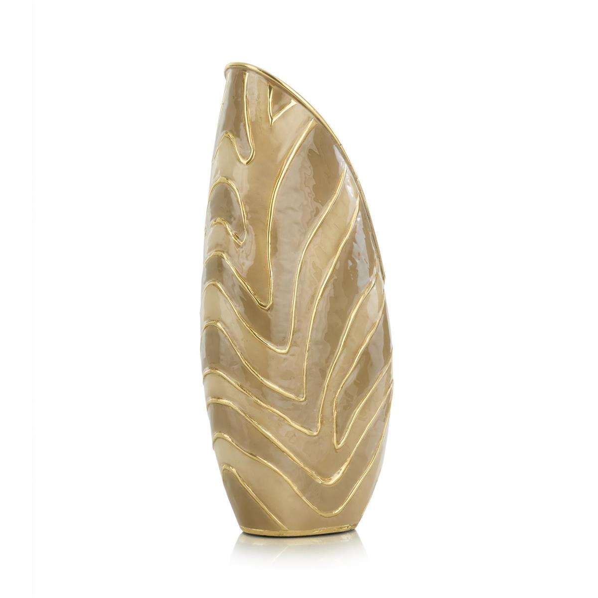 Origo Vase, Small Brown – Art by John Richard | Sutter & Vale