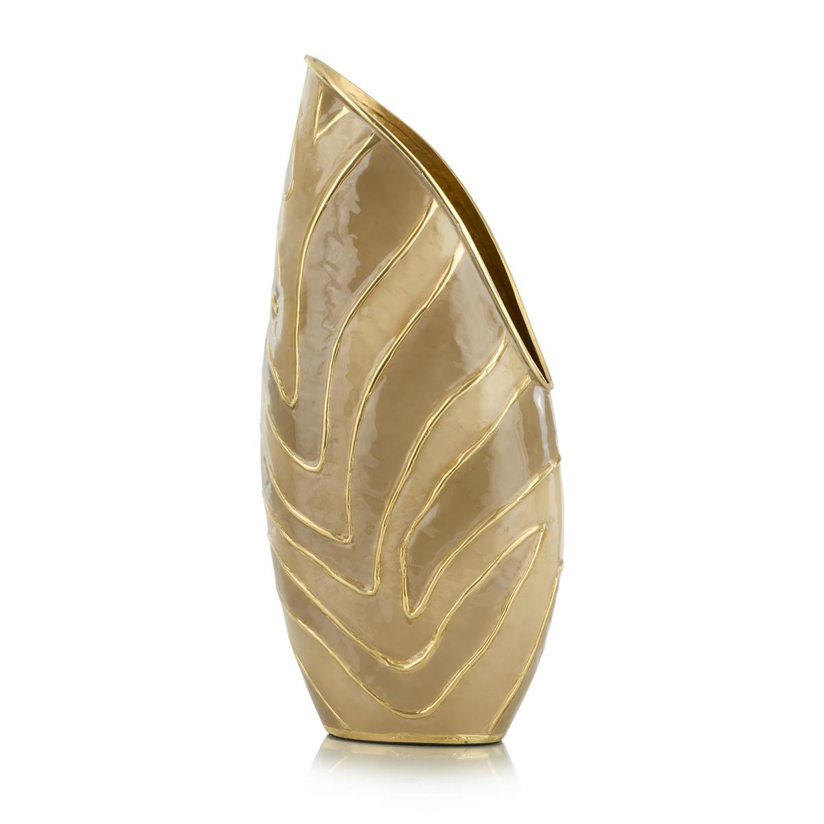Origo Vase, Small Brown – Art by John Richard | Sutter & Vale