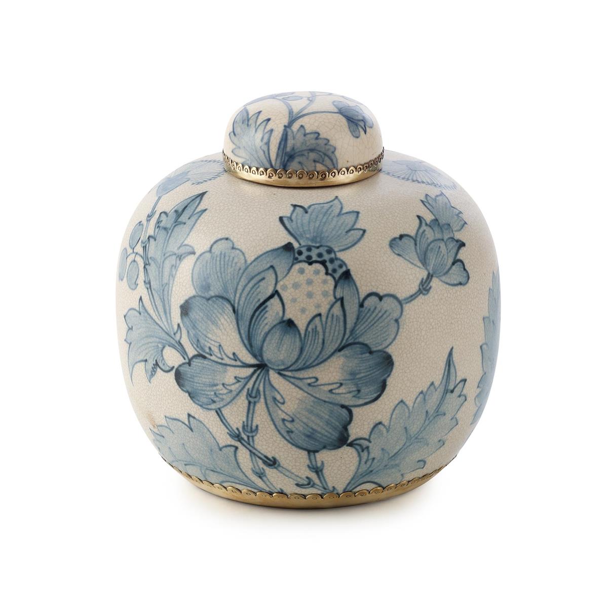 Lidded Bloom Jar, Wide by John Richard | Sutter & Vale