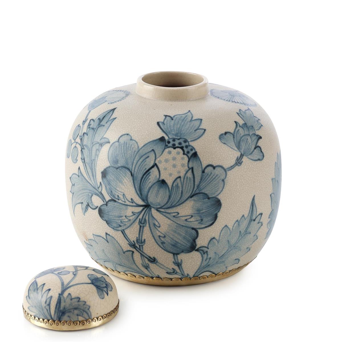 Lidded Bloom Jar, Wide by John Richard | Sutter & Vale