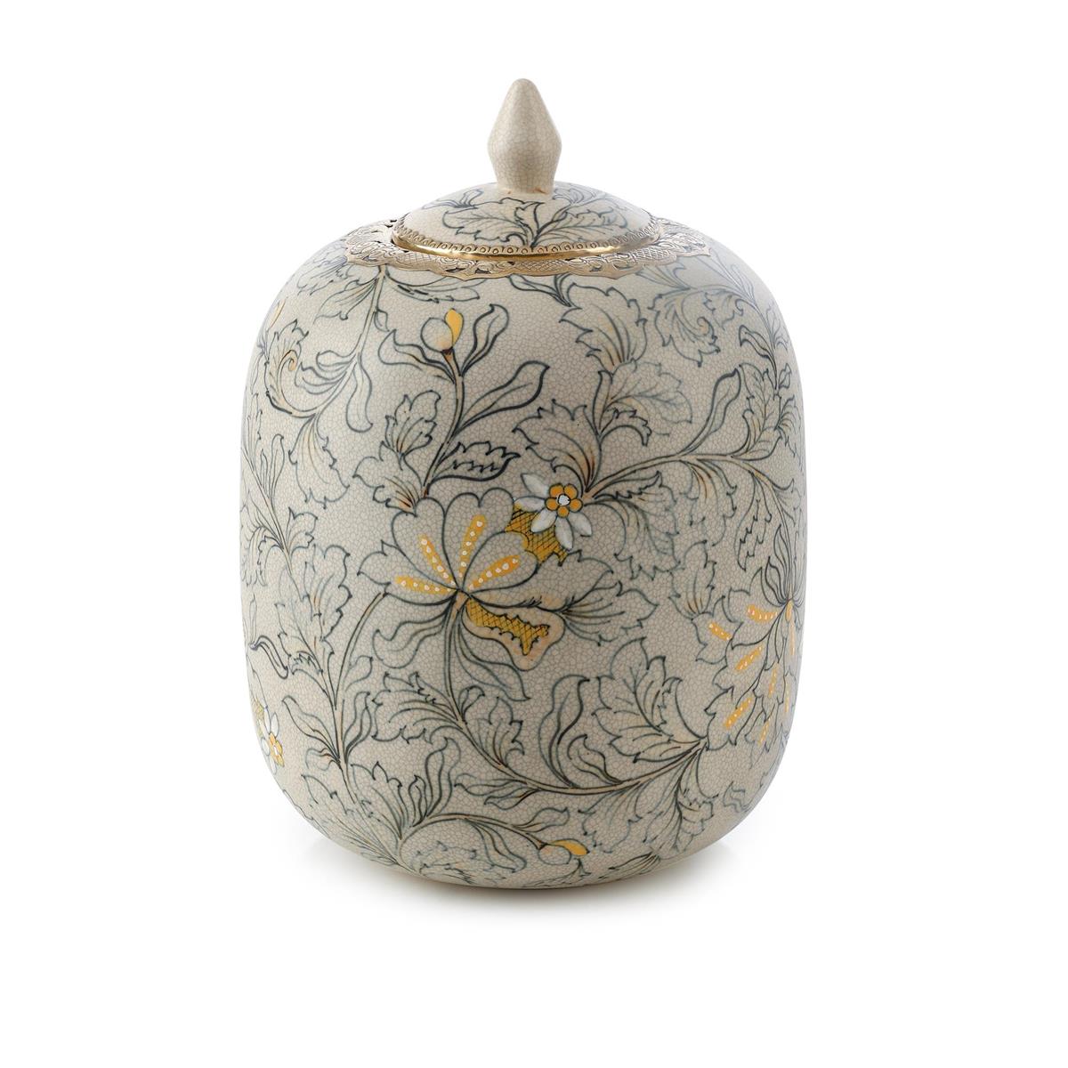 Lidded Foliage Jar, Large by John Richard | Sutter & Vale