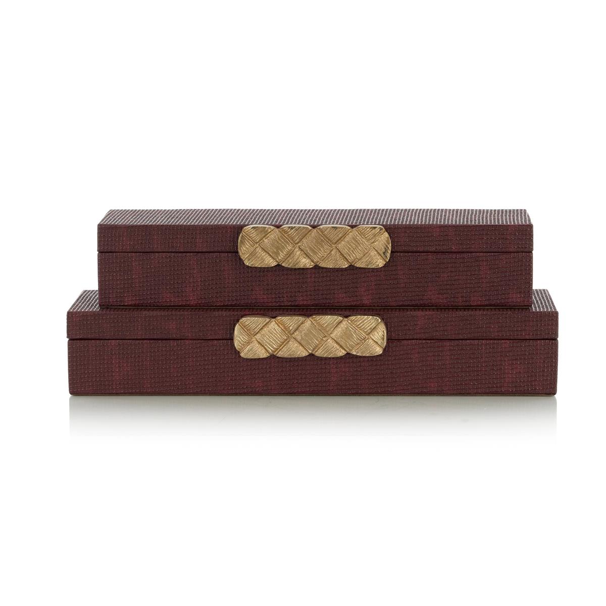 Chateau Boxes, Set of 2 by John Richard | Sutter & Vale