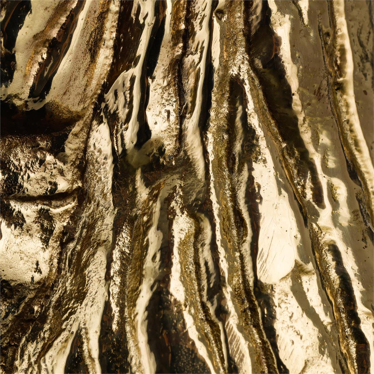 Sakura Sculpture on Marble, Brass by John Richard | Sutter & Vale
