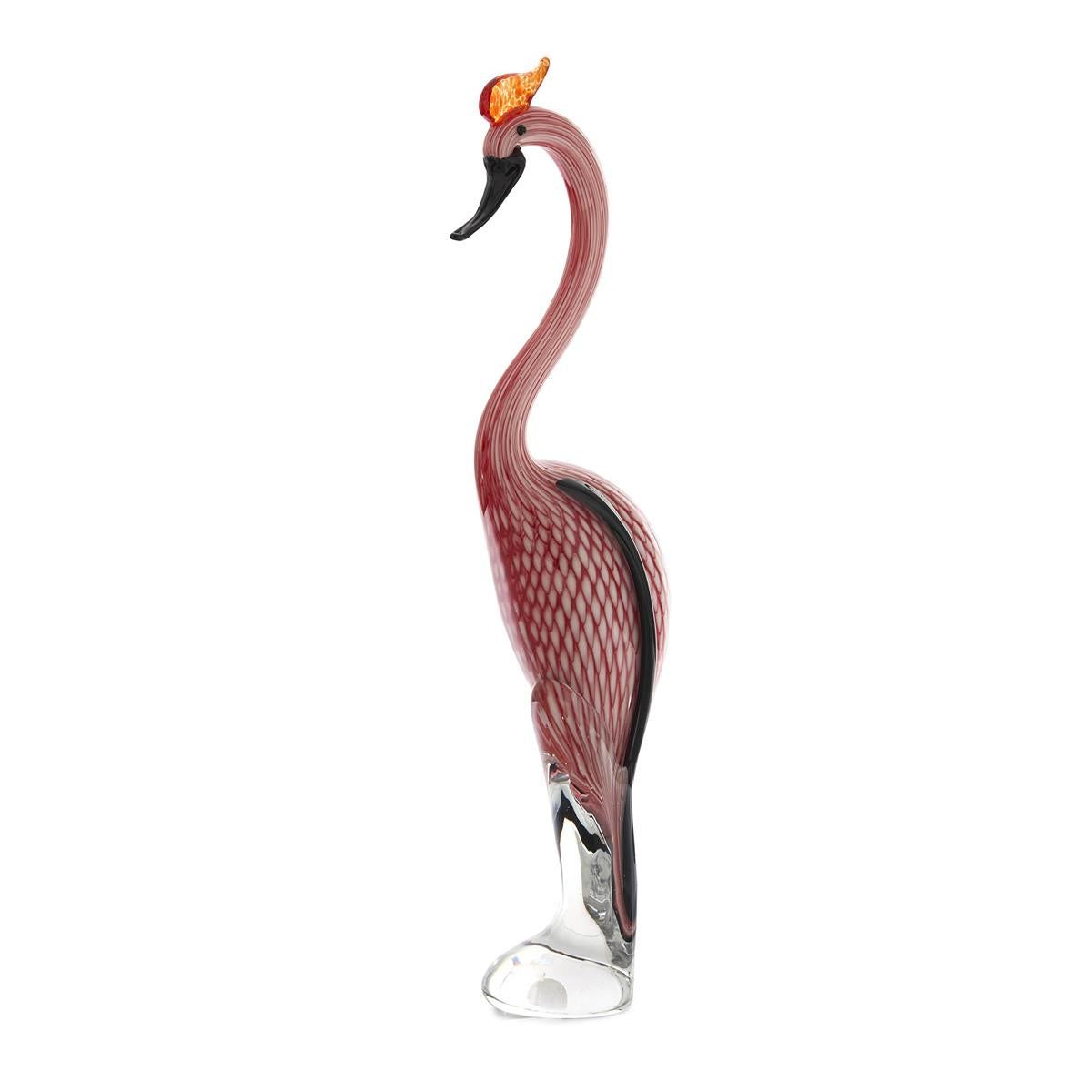 Glass Heron Sculpture I – Art by John Richard | Sutter & Vale