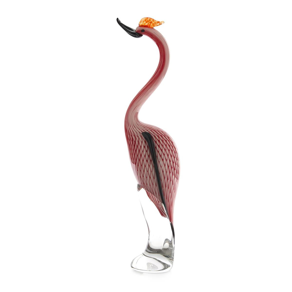 Glass Heron Sculpture II – Art by John Richard | Sutter & Vale