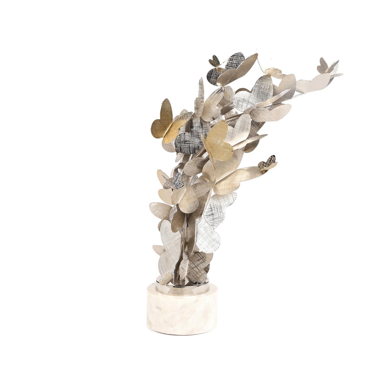 Dancing Butterflies Sculpture on Marble by John Richard | Sutter & Vale