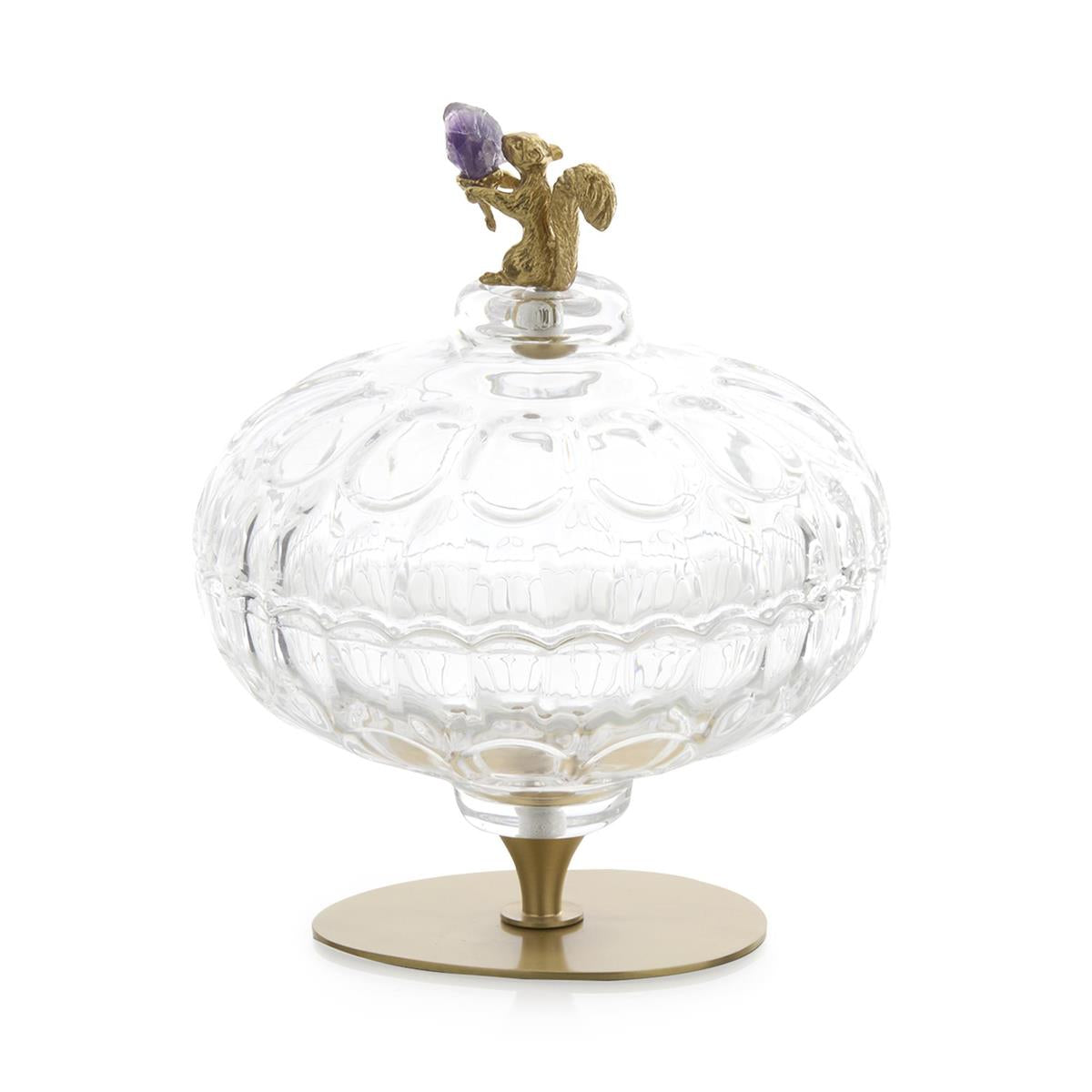 Brass Squirrel Perfume Bottle by John Richard | Sutter & Vale