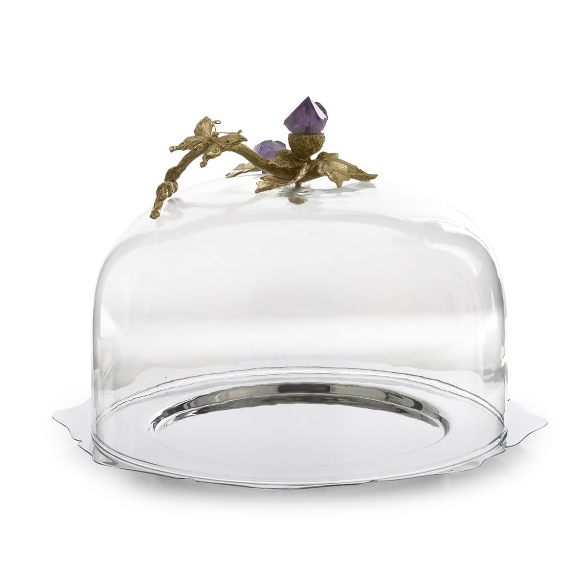 Amethyst Sprig Cloche, Large by John Richard | Sutter & Vale