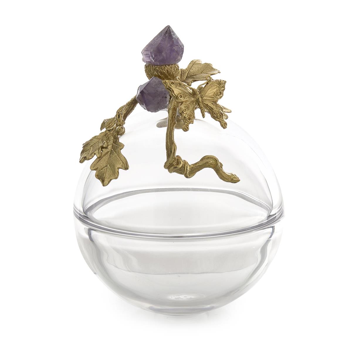 Amethyst Sprig Cloche, Medium – Art by John Richard | Sutter & Vale