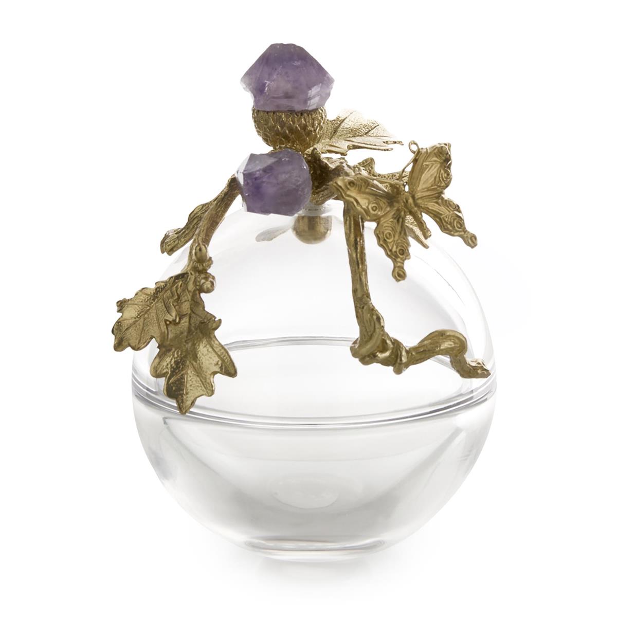 Amethyst Sprig Cloche, Small by John Richard | Sutter & Vale