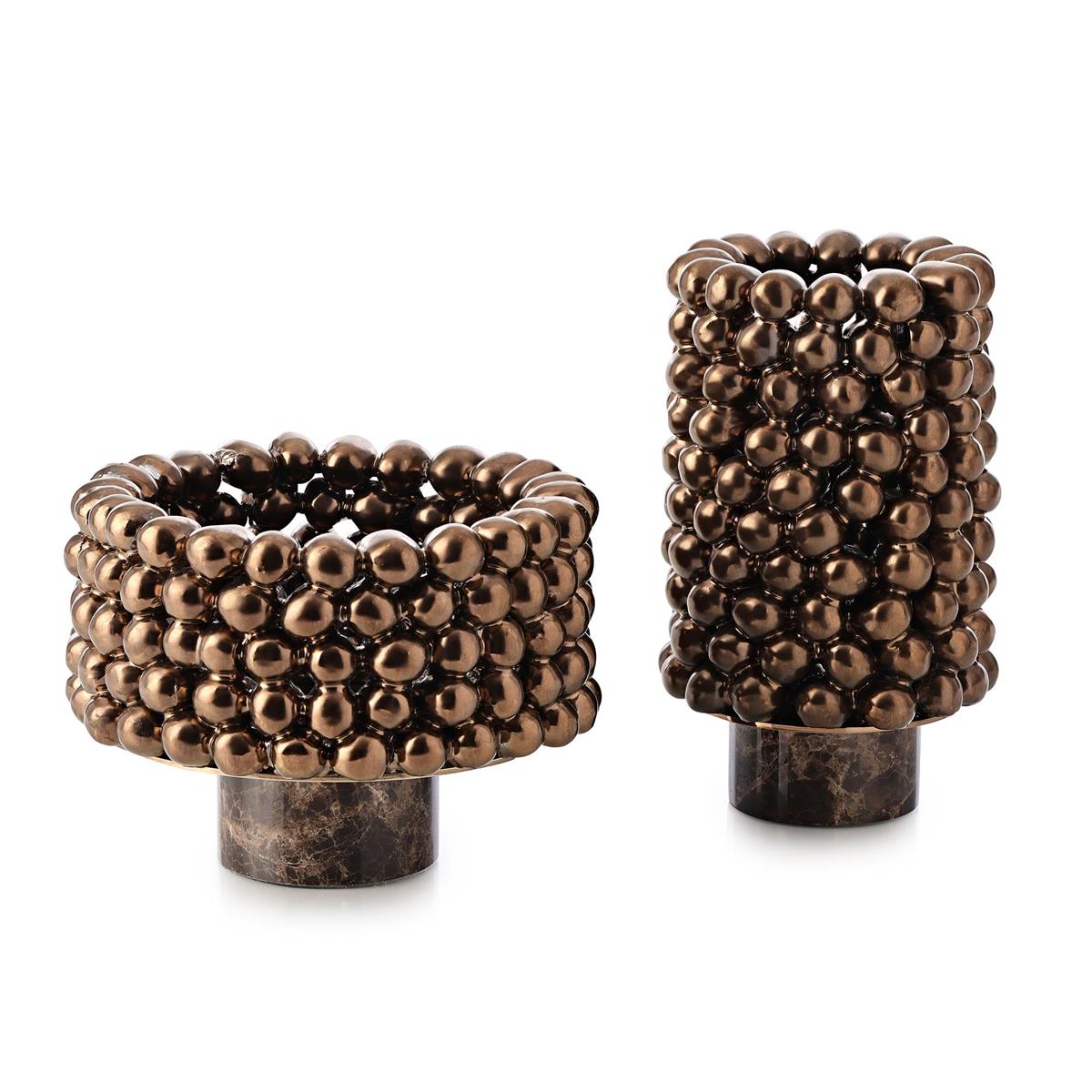 Tsumi Vase and Bowl, Set of 2 by John Richard | Sutter & Vale
