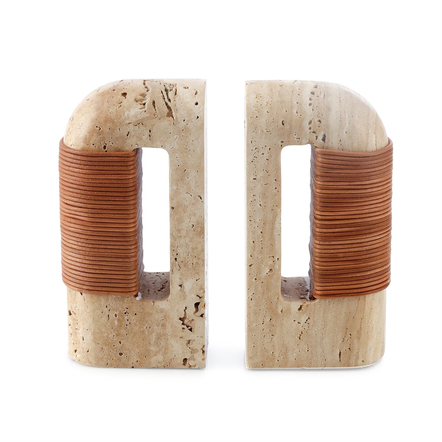 Tibur Bookends, Set of 2