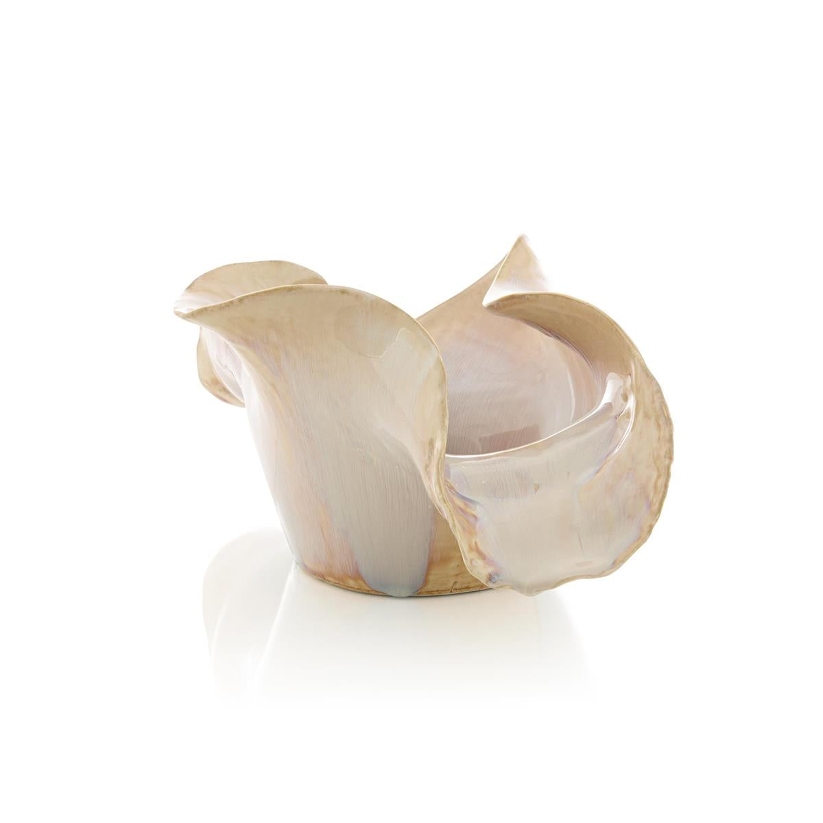 Flowing Porcelain Bowl – Art by John Richard | Sutter & Vale