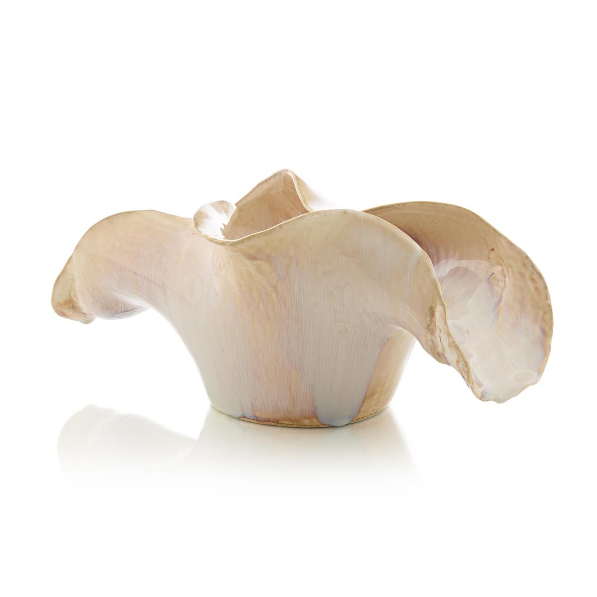 Flowing Porcelain Bowl – Art by John Richard | Sutter & Vale