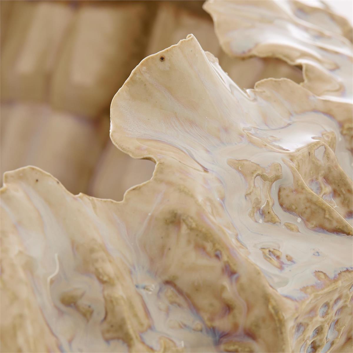 Ridged Porcelain Bowl – Art by John Richard | Sutter & Vale