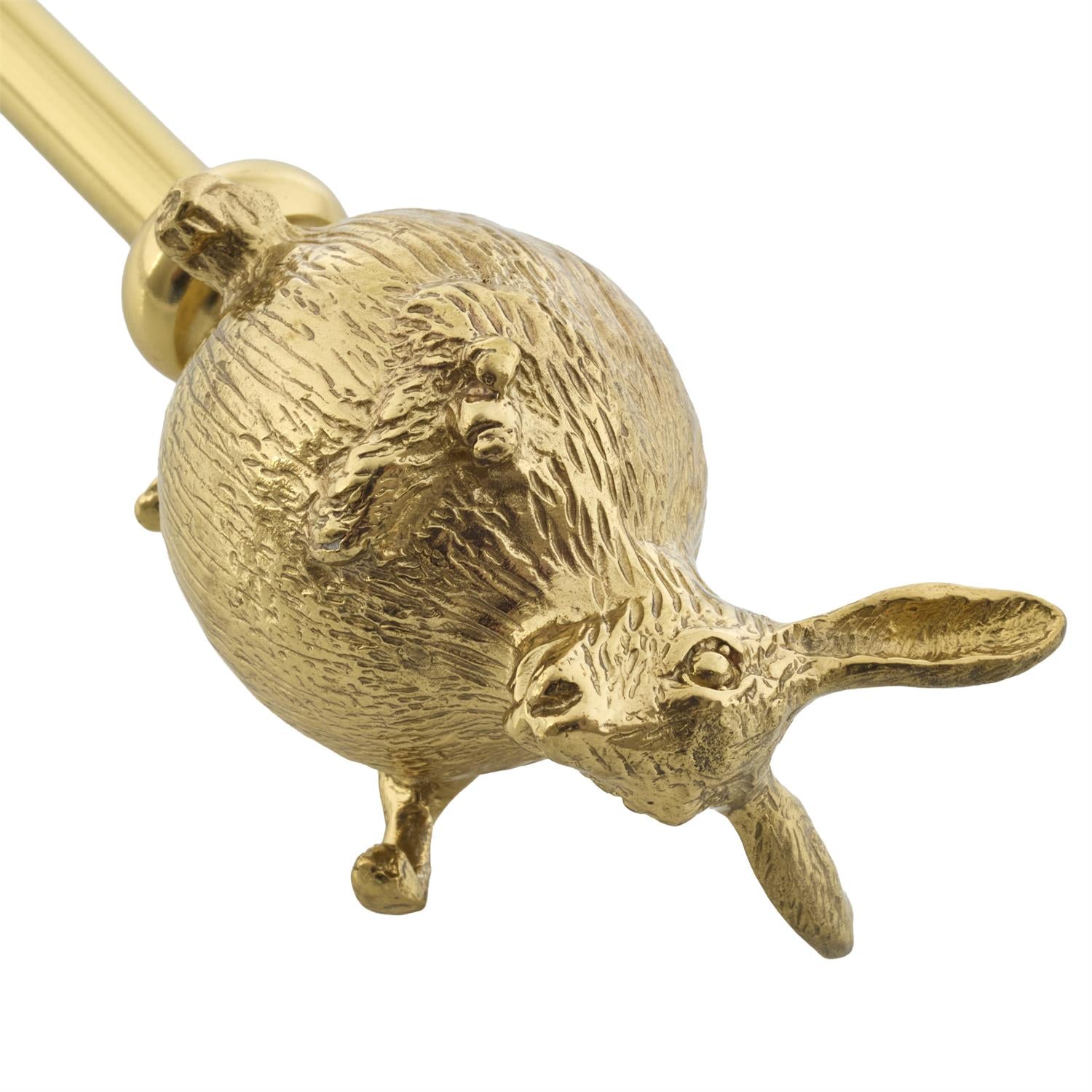 Brass Bunny Shoehorn