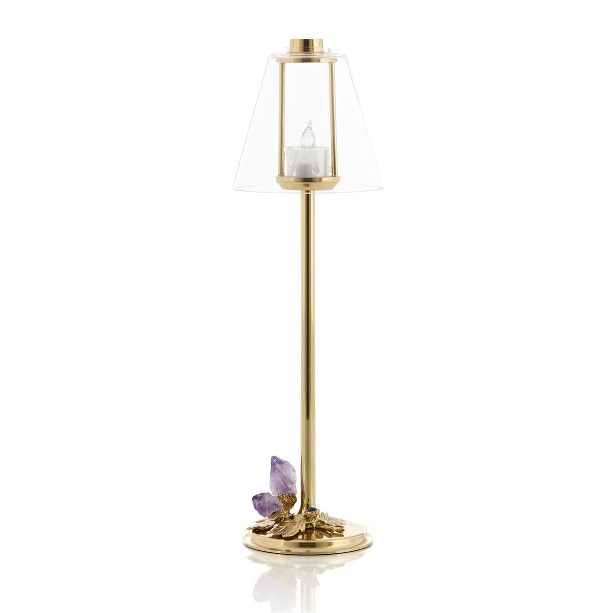 Amethyst Roots Candleholder, Large – Art by John Richard | Sutter & Vale