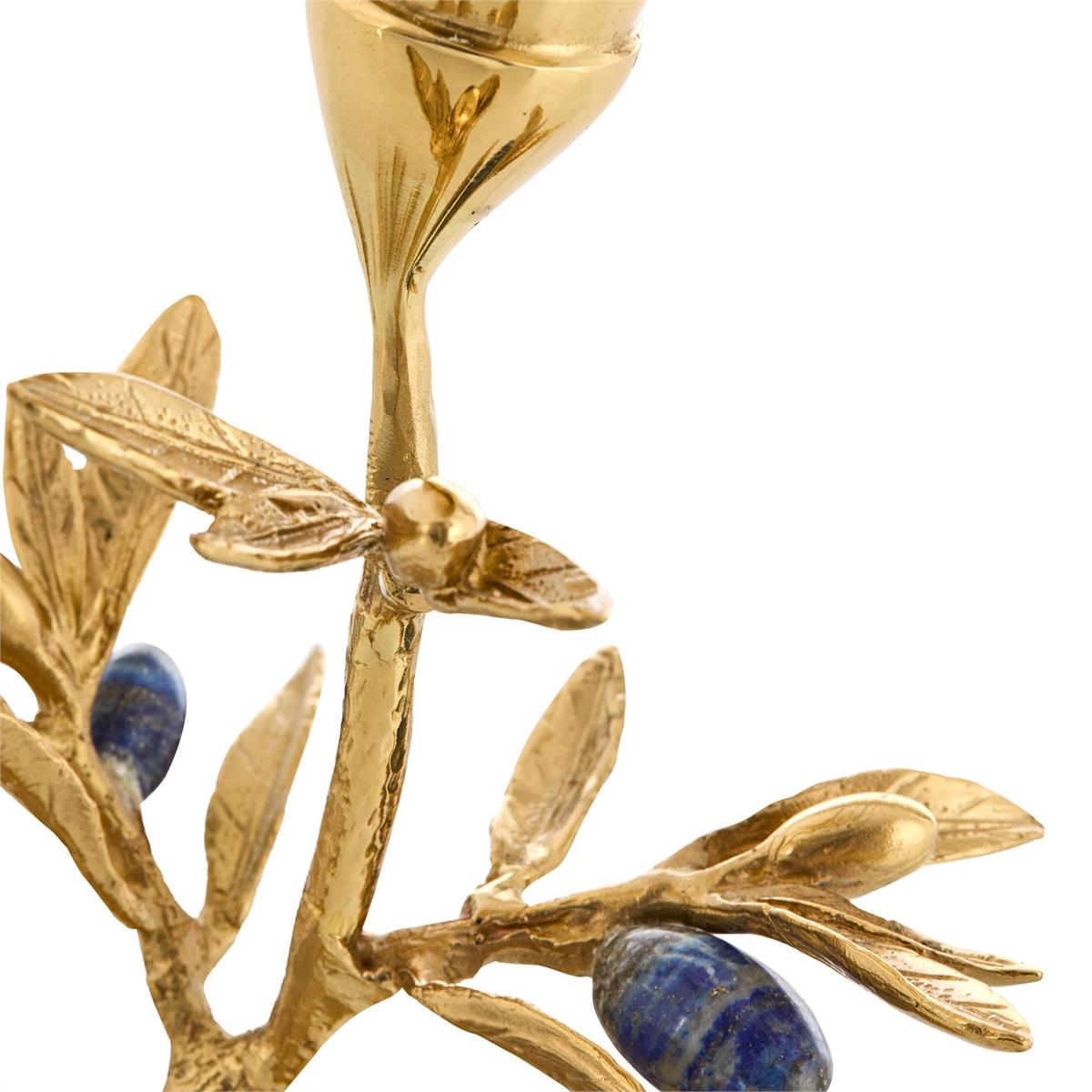 Brass Flora Candleholder, Large – Art by John Richard | Sutter & Vale