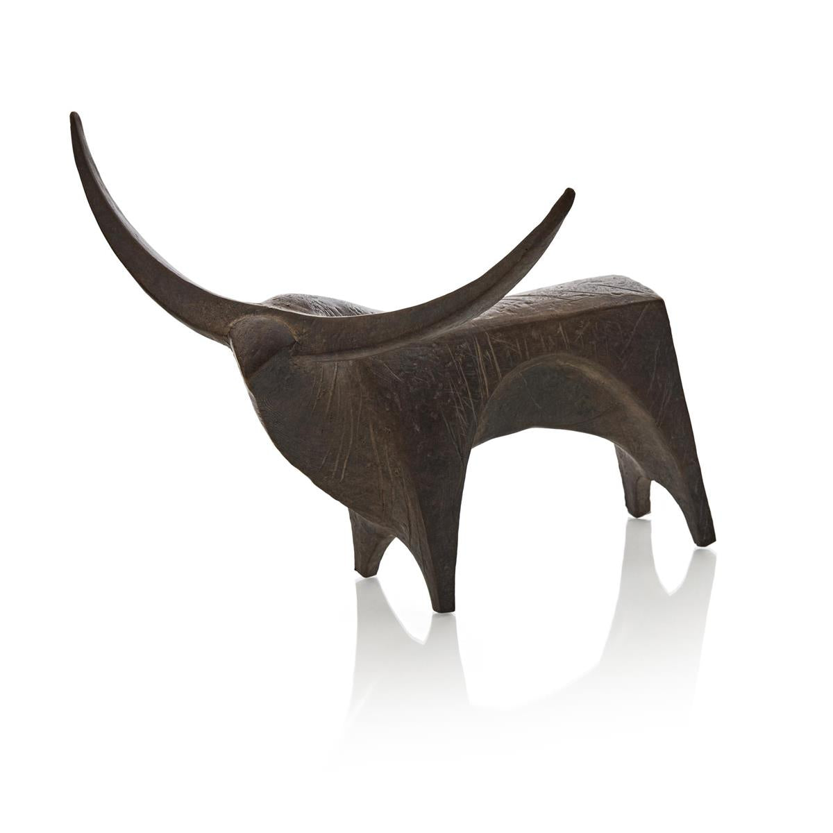Abstract Ox Sculpture – Art by John Richard | Sutter & Vale