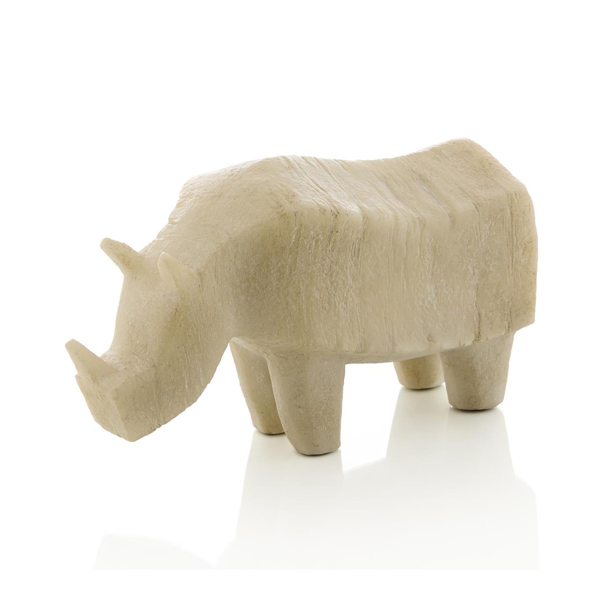 Cubist Rhino Sculpture – Art by John Richard | Sutter & Vale