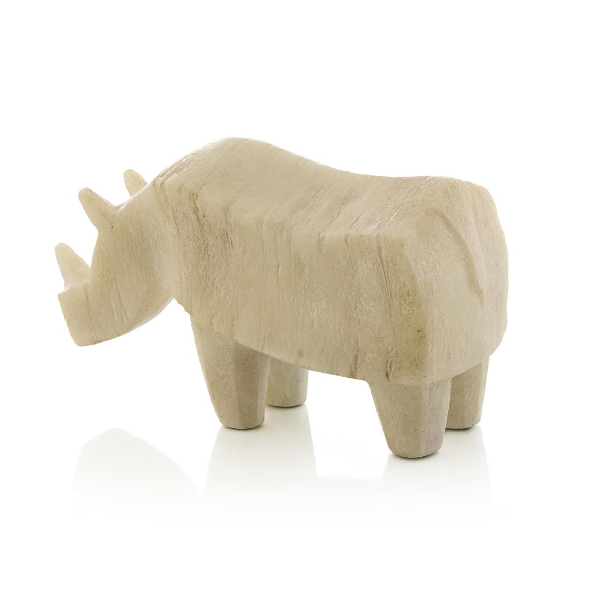 Cubist Rhino Sculpture – Art by John Richard | Sutter & Vale