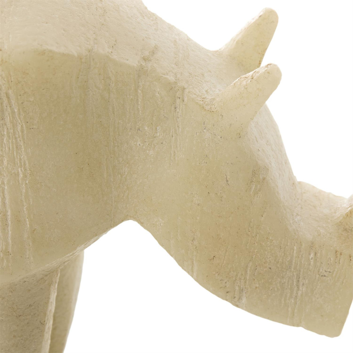 Cubist Rhino Sculpture