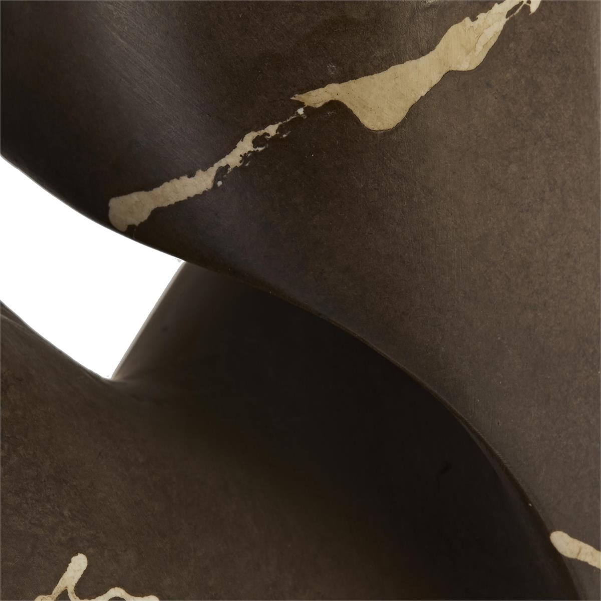 Umber Flow Sculpture on Marble – Art by John Richard | Sutter & Vale