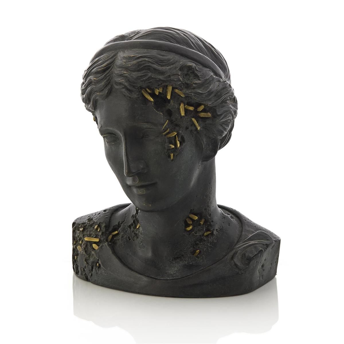 Weathered Roman Bust – Art by John Richard | Sutter & Vale
