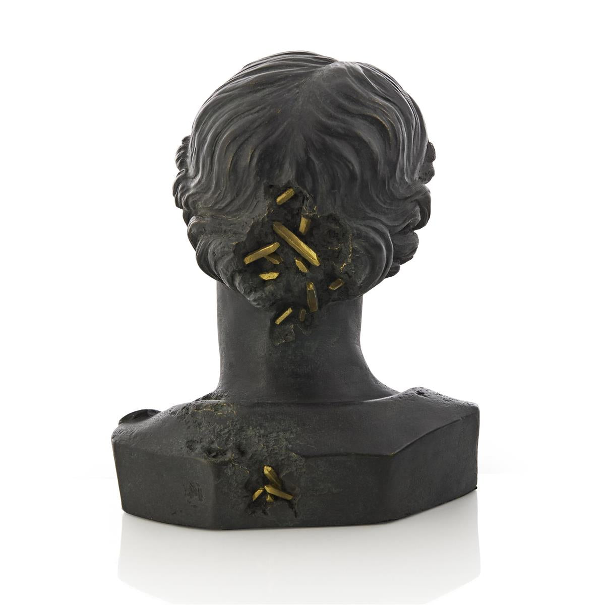 Weathered Roman Bust – Art by John Richard | Sutter & Vale