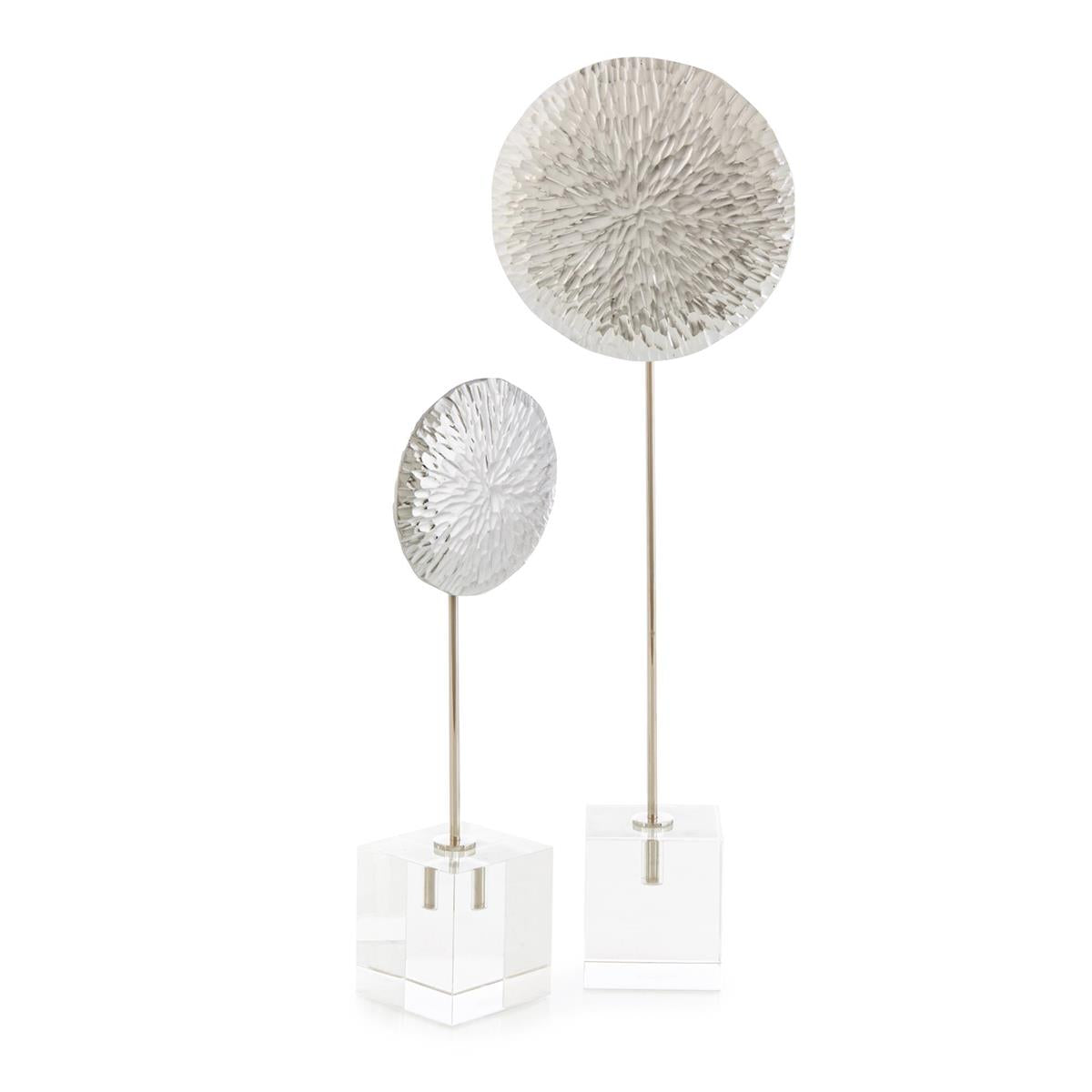 Natalia Sculptures on Crystal, Set of 2 by John Richard | Sutter & Vale