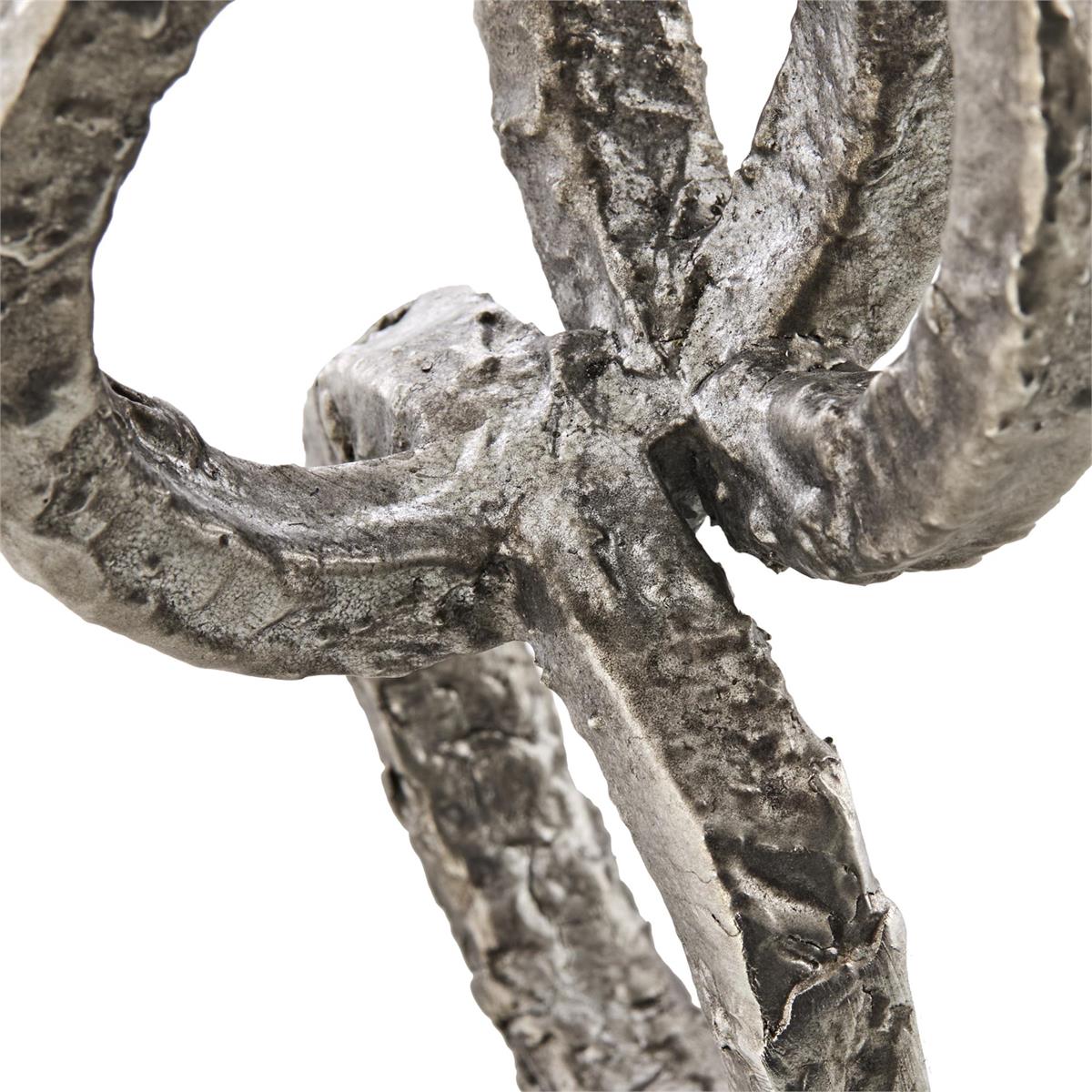 Iron Chain Sculpture on Marble by John Richard | Sutter & Vale
