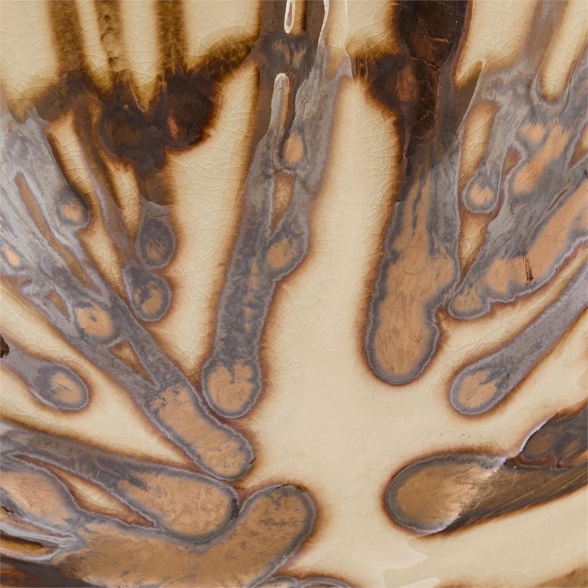 Drizzled Porcelain Bowl by John Richard | Sutter & Vale