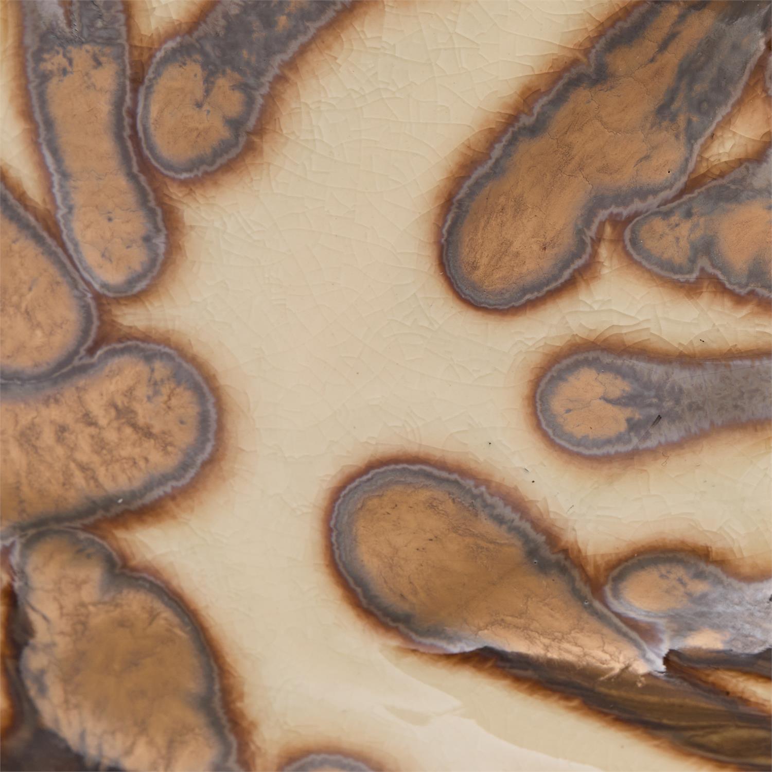 Drizzled Porcelain Bowl