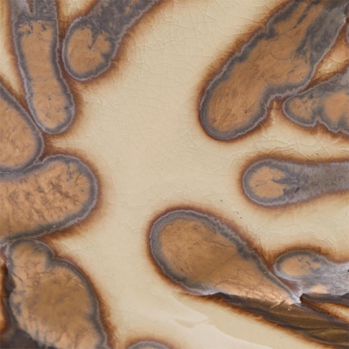 Drizzled Porcelain Bowl