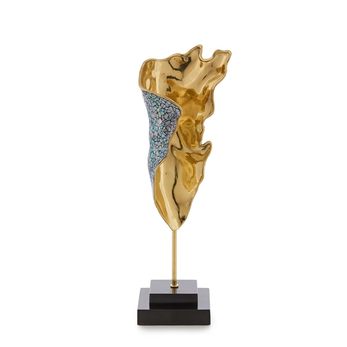 Astral Veil Sculpture on Marble, Small by John Richard | Sutter & Vale