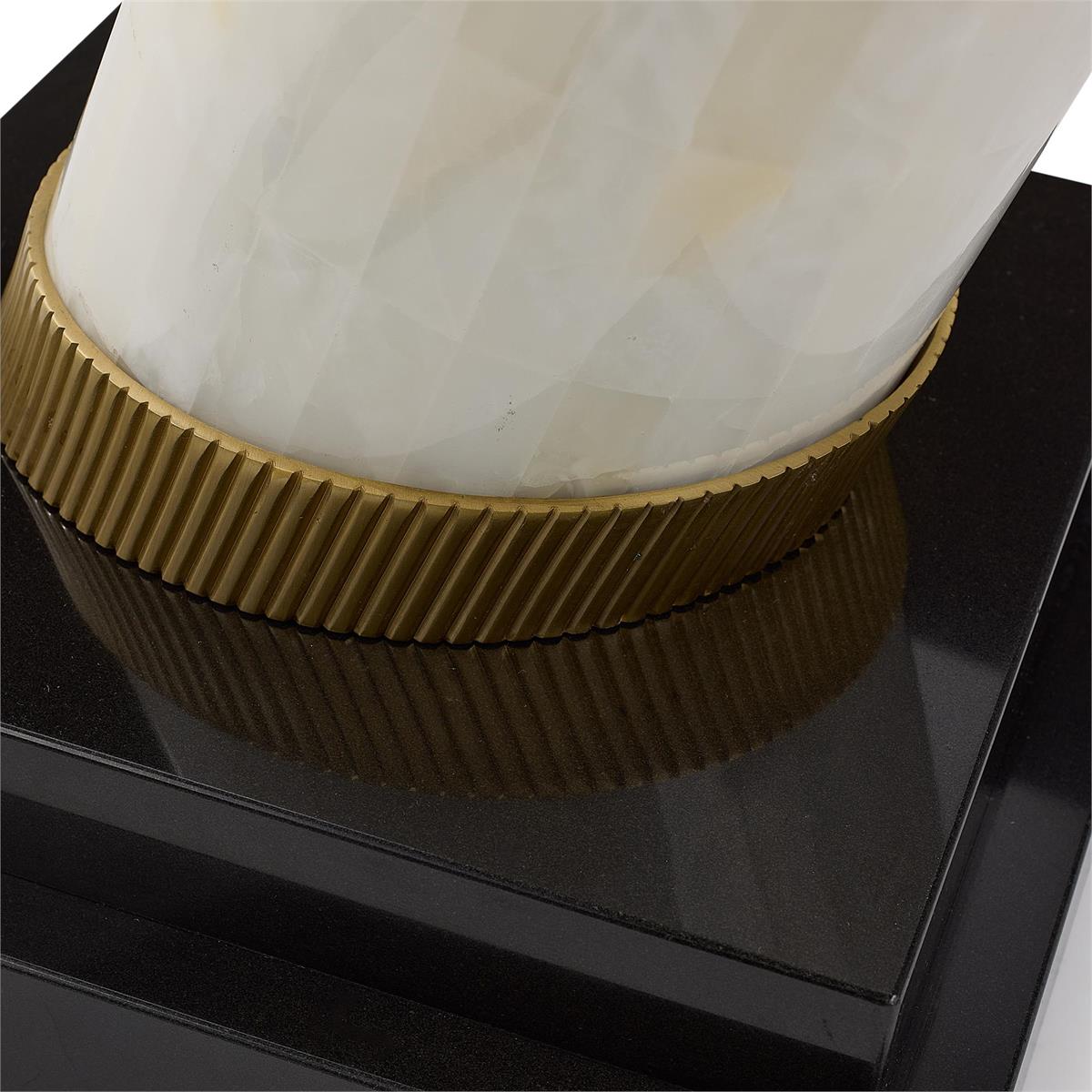 Jade Tusk Sculpture on Marble by John Richard | Sutter & Vale