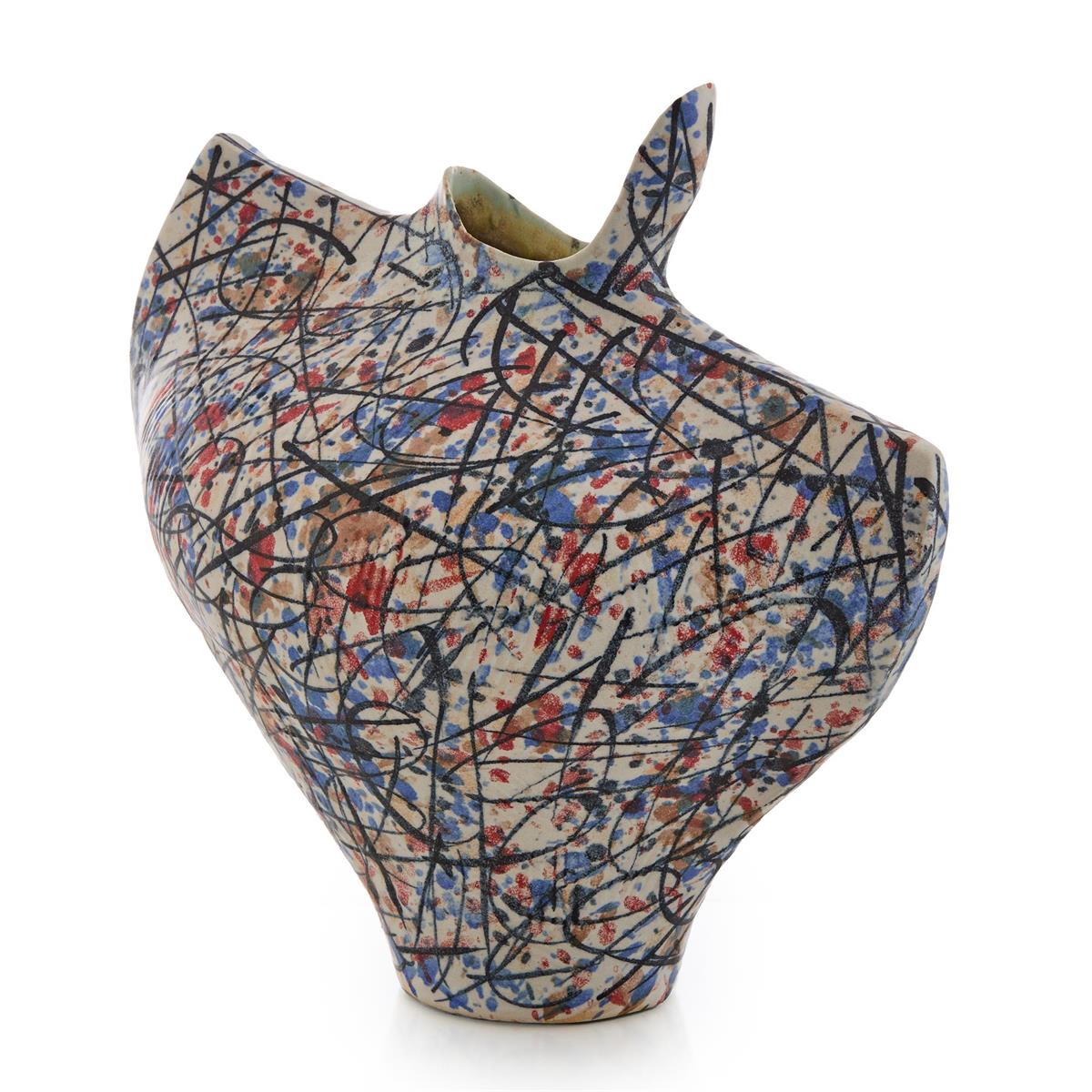 Pollock Vase, Wide by John Richard | Sutter & Vale