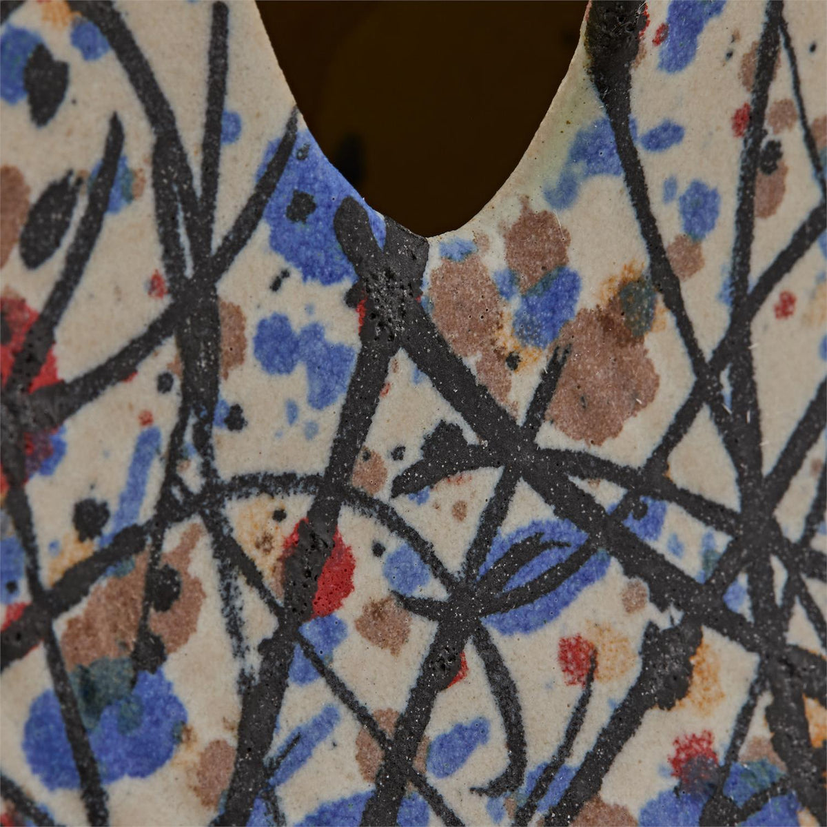Pollock Vase, Tall