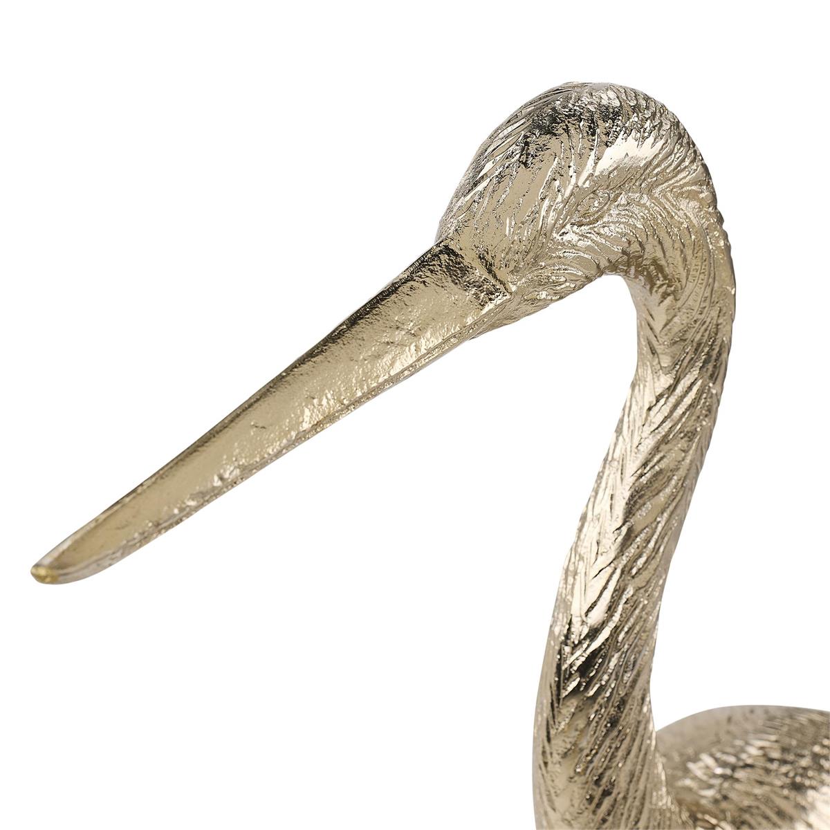 Wading Heron Sculpture by John Richard | Sutter & Vale