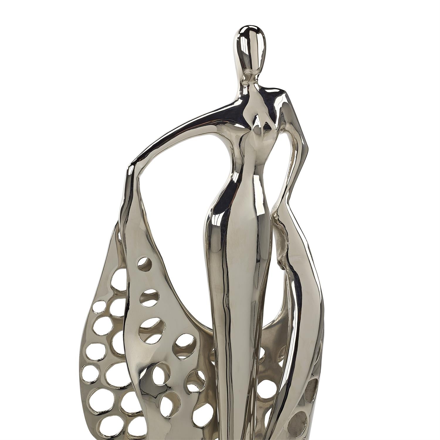 Evangelina Sculpture on Marble, Small Nickel
