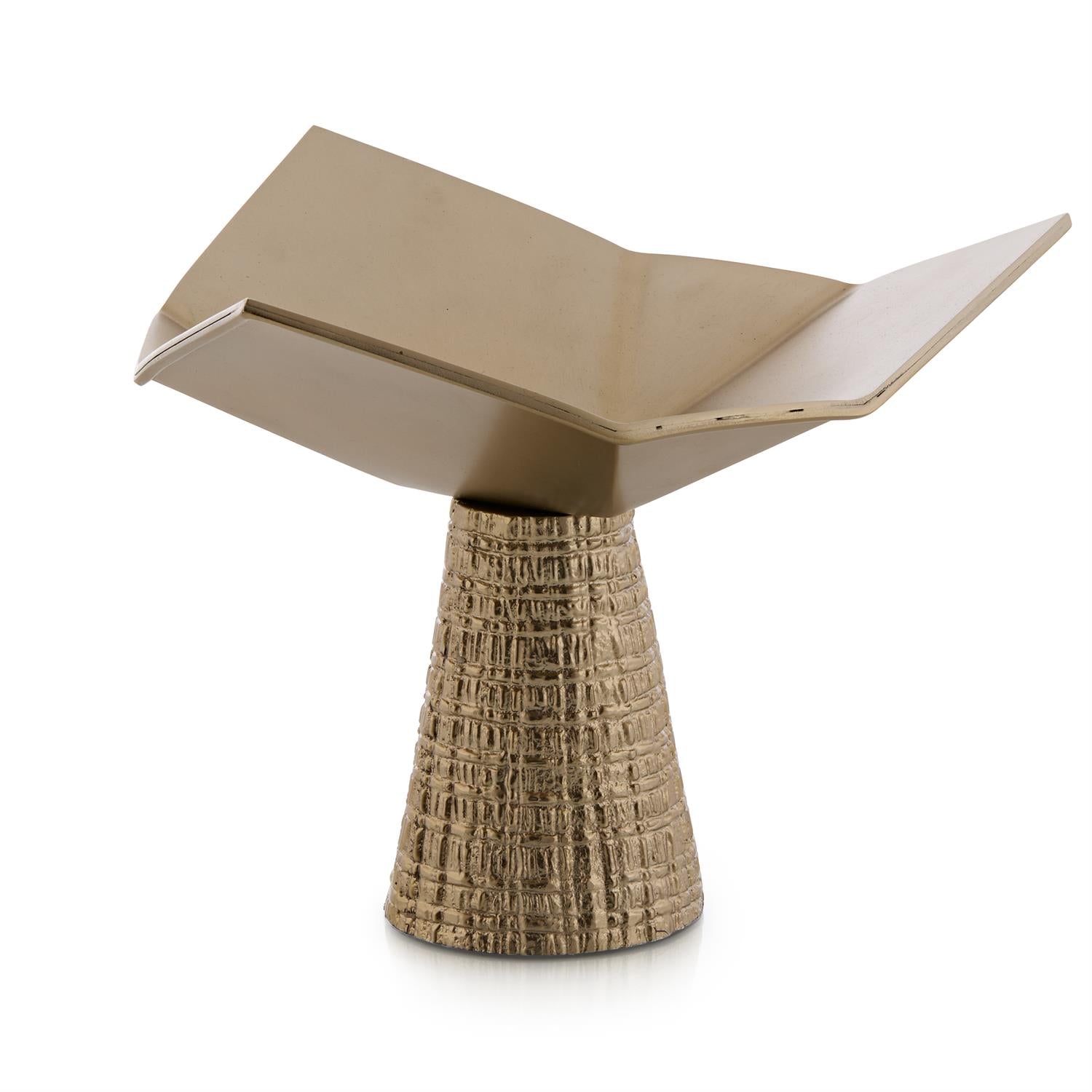 Origami Bowl, Tall Champagne